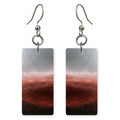 Rose Fading into Silver Earrings | FWX1142