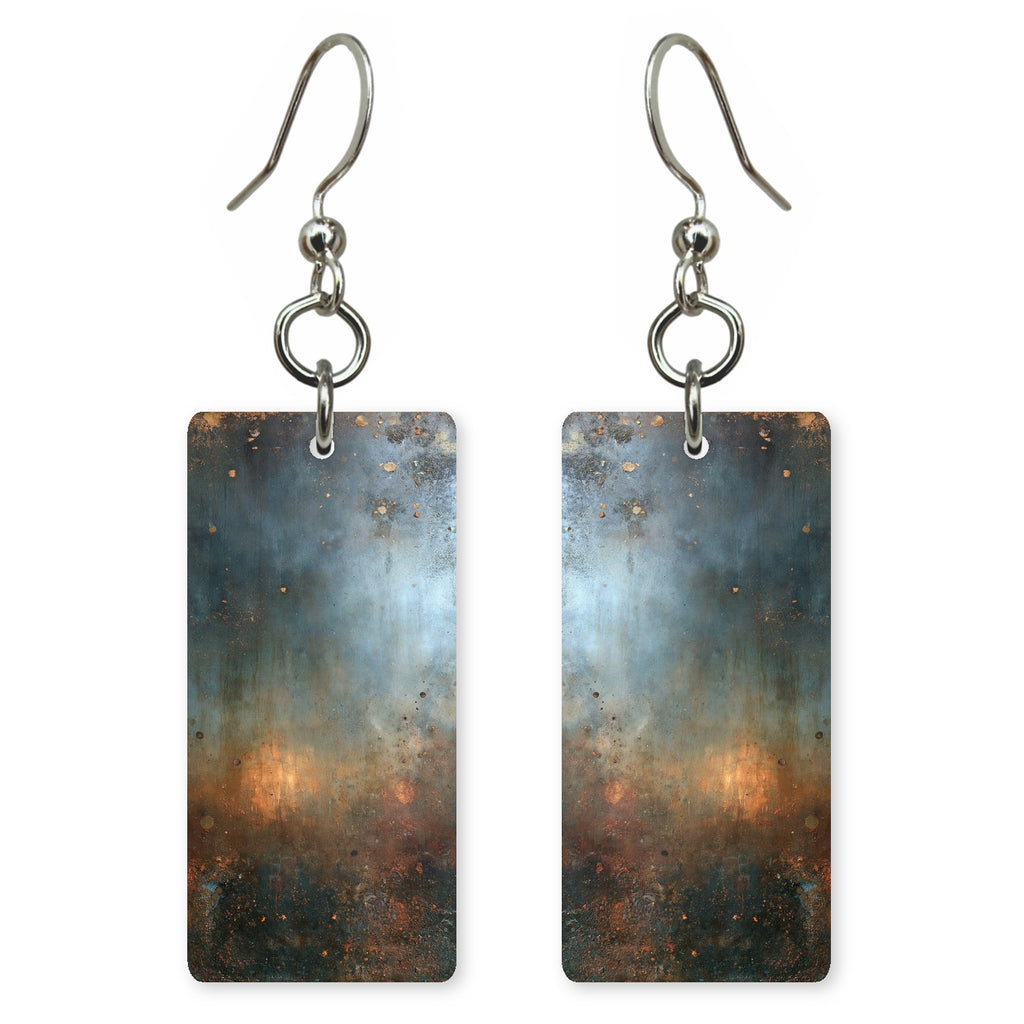 Smoked Teal Waiting Earrings | FWX1151