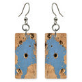 Blue Open Vulnerability Earrings | FWX1153