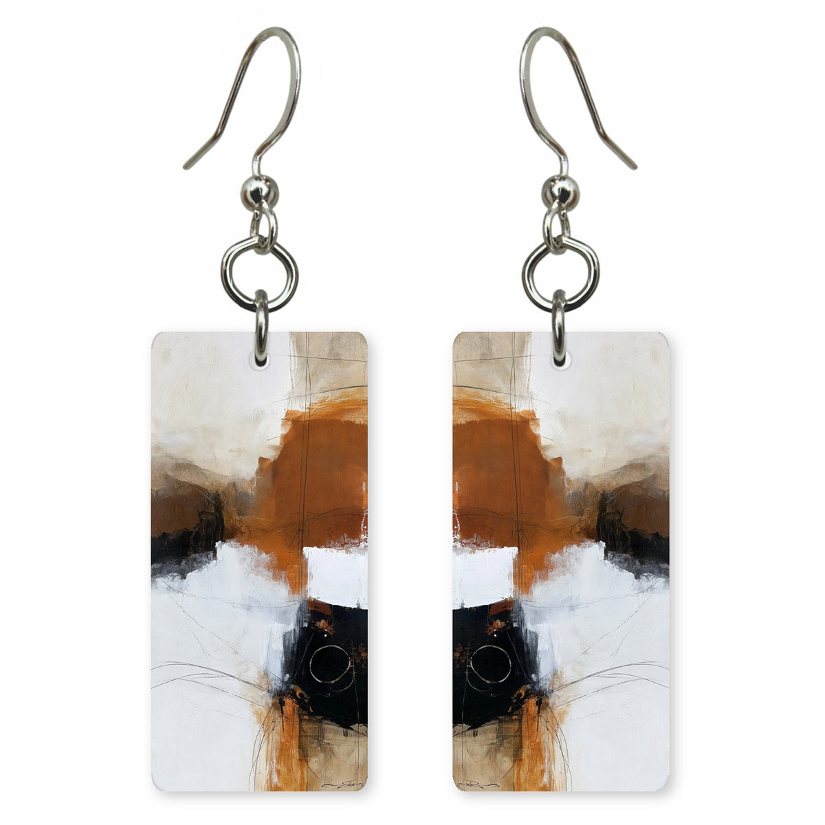 Ink and Ochre Letting Go Earrings | FWX1164