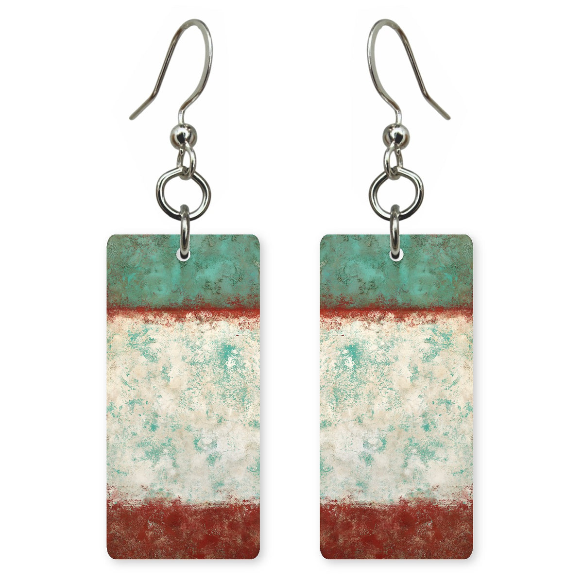 Misted Teal Rest Earrings | FWX1172
