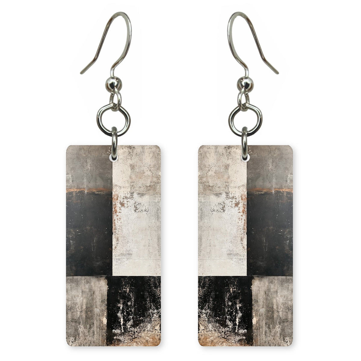 Black Resolve Unmoved Earrings | FWX1178