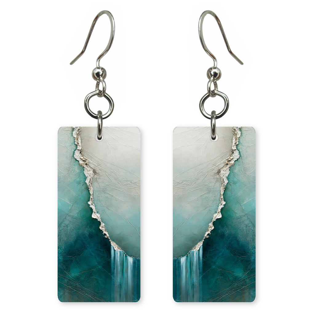 Aqua Tender Release Earrings | FWX1181