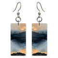 Navy Hope Peach-Lit Earrings | FWX1187