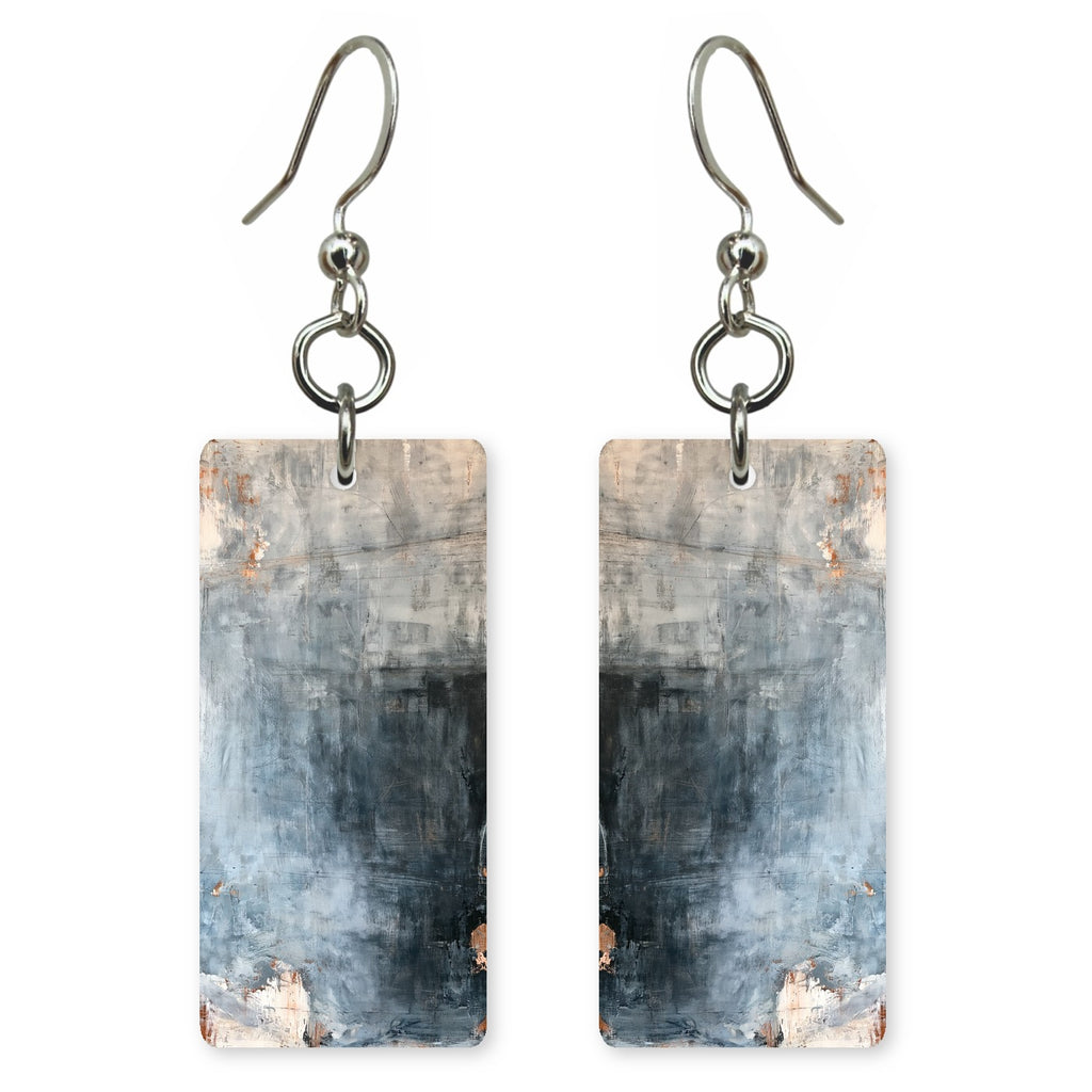 Pewter Bone-Tired Earrings | FWX1190