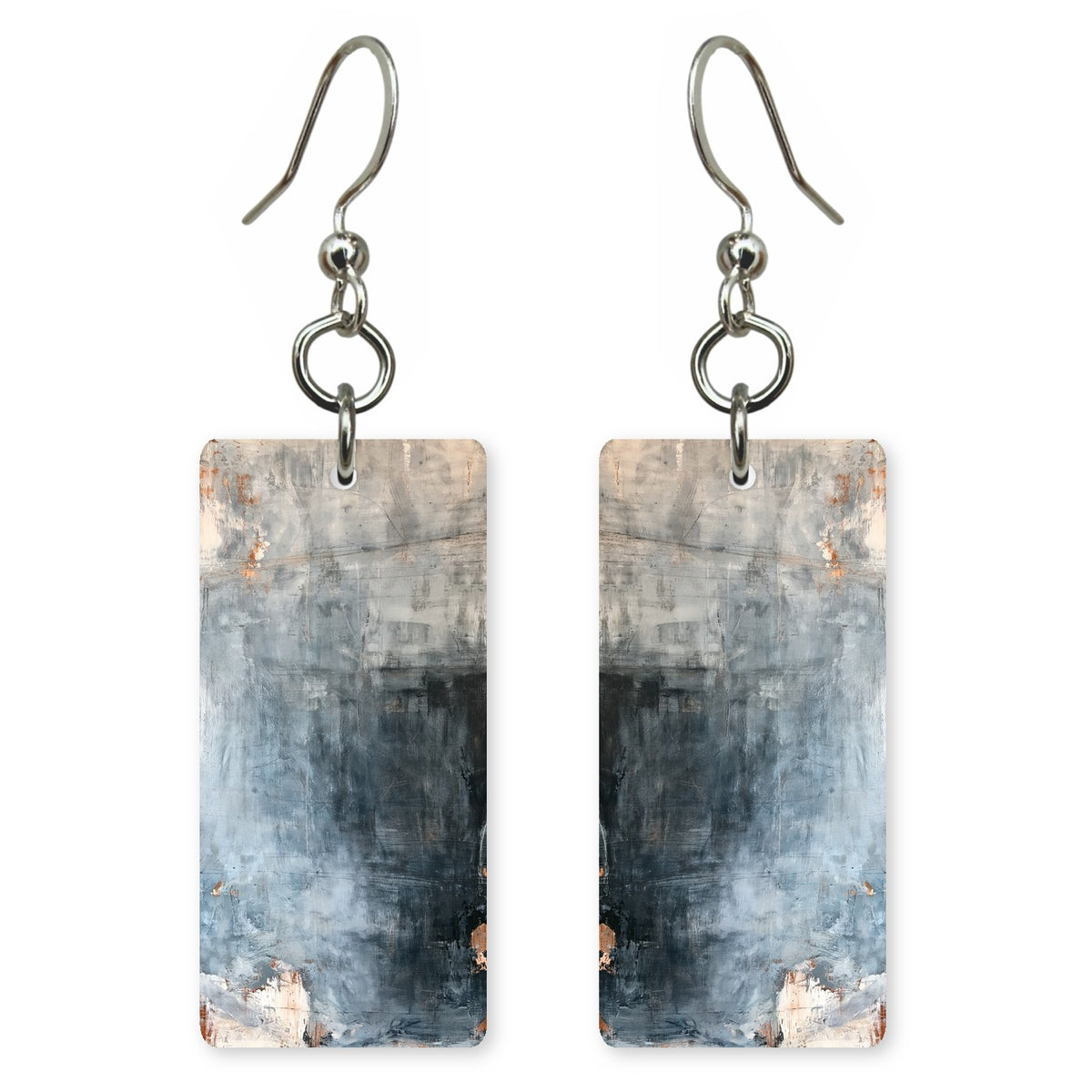 Pewter Bone-Tired Earrings | FWX1190