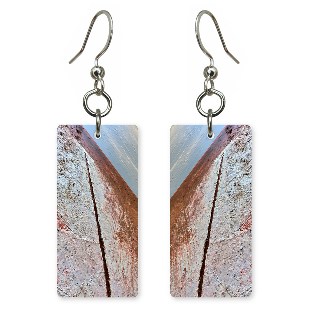 Rust Crack Grace Earrings | FWX1191