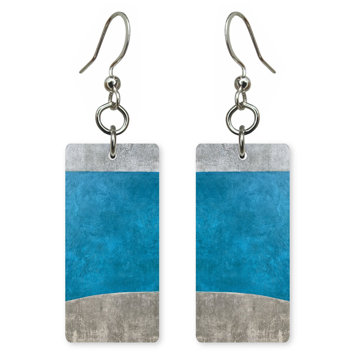 Cobalt Gray Steadiness Earrings | FWX1199
