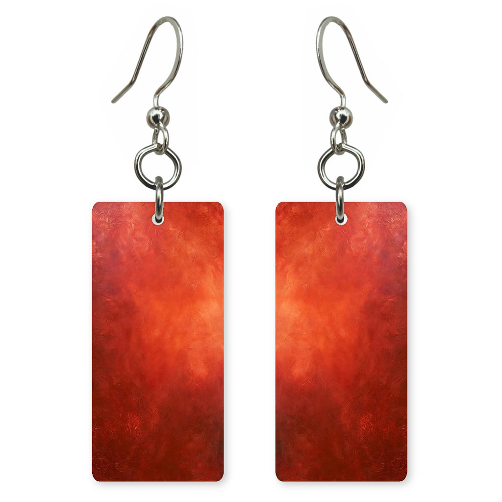 Rose Red Haze Affection Earrings | FWX119
