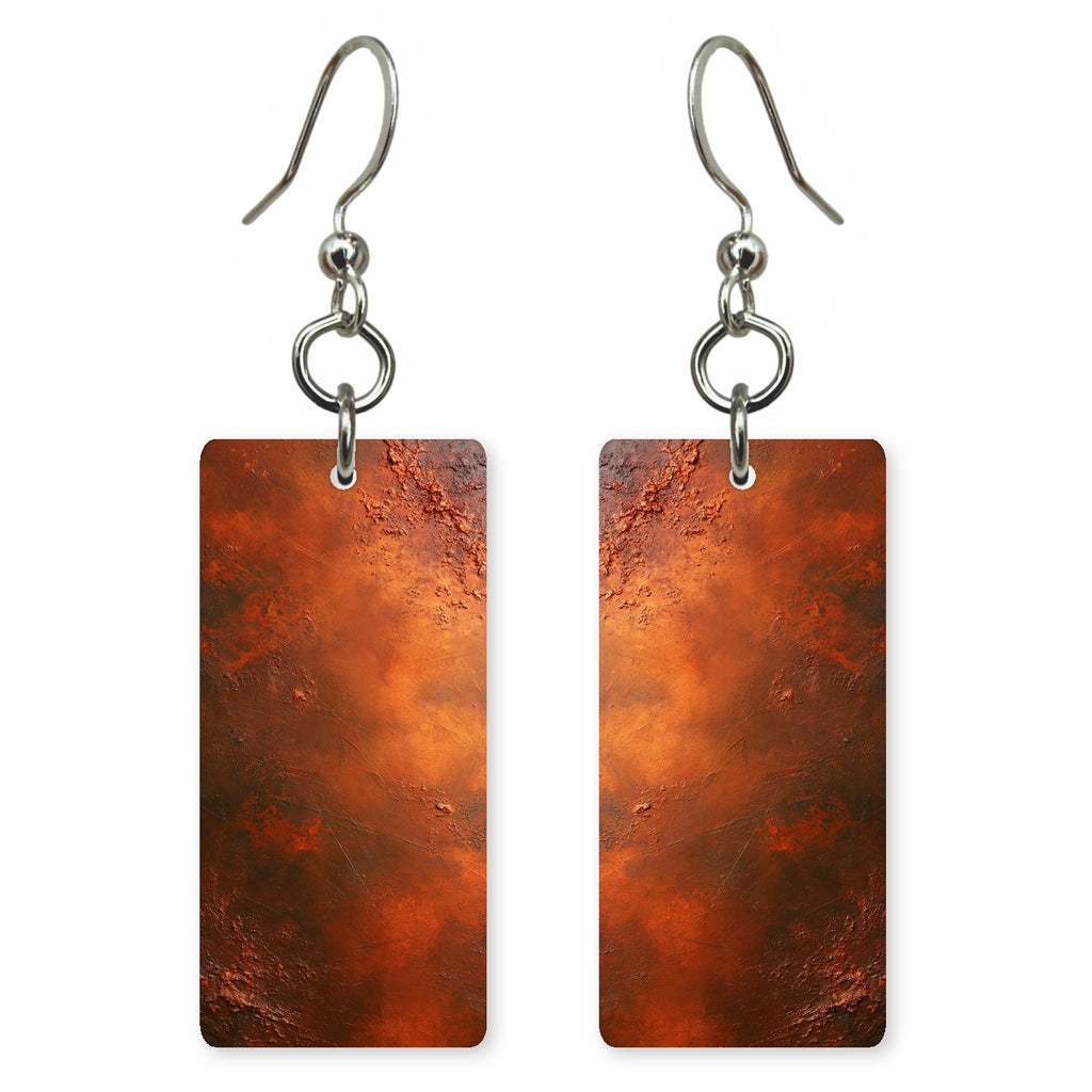 Rusted Smoke Weariness Earrings | FWX120
