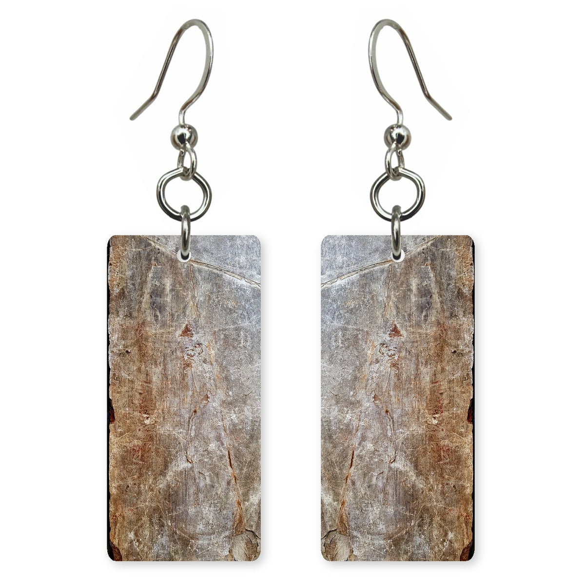 Rust Weathered Grace Earrings | FWX1210