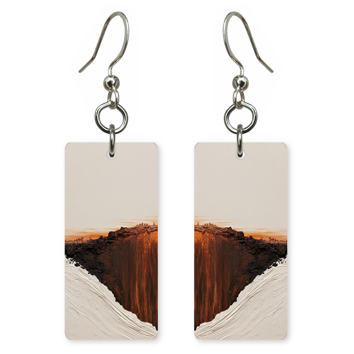 Umber Before Letting Go Earrings | FWX1214
