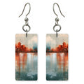 Rust Reflected Longing Earrings | FWX1216