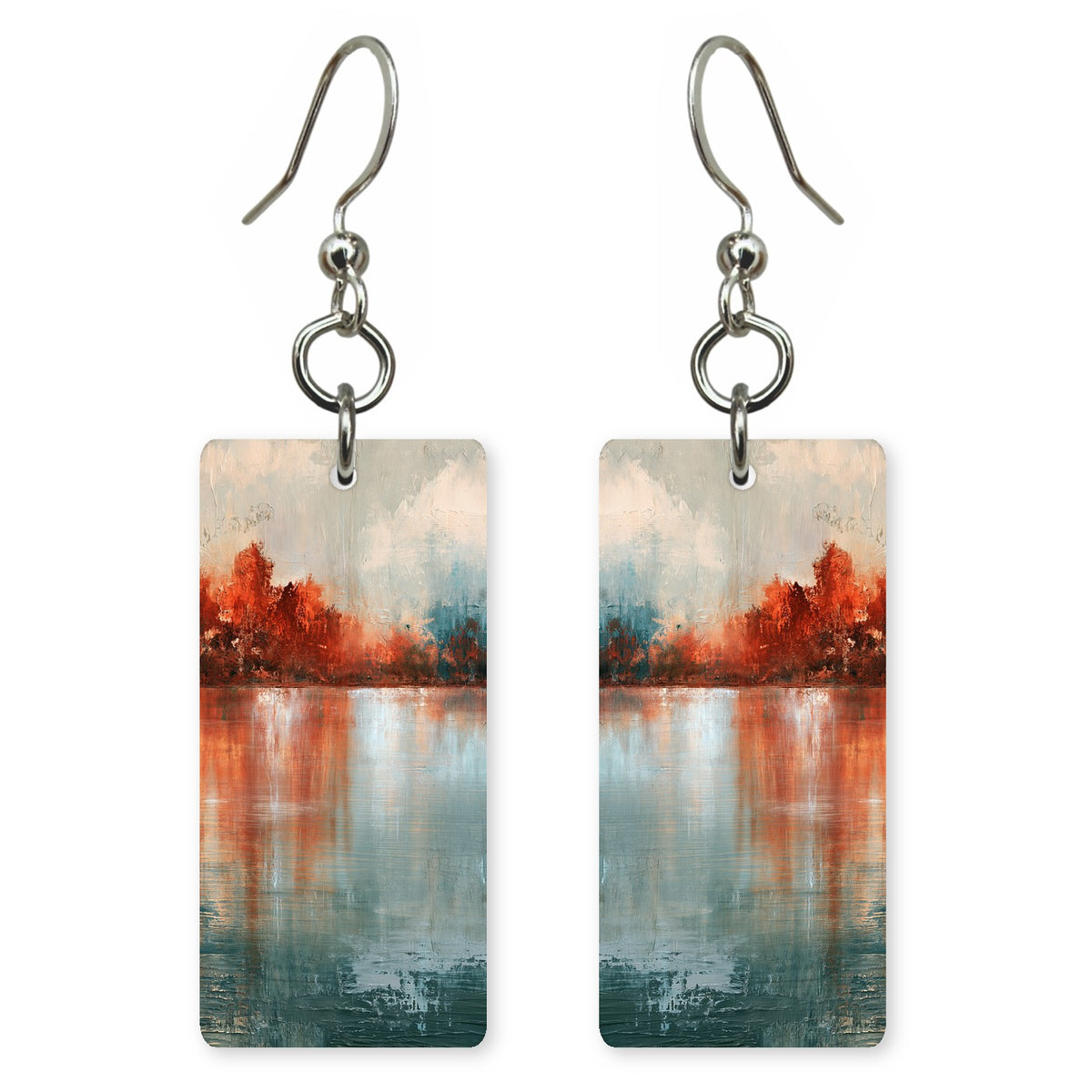 Rust Reflected Longing Earrings | FWX1216