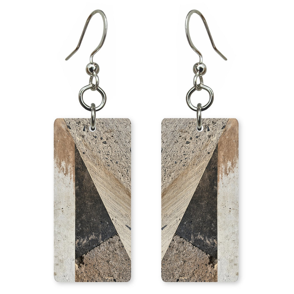 Oatmeal Quiet Tension Earrings | FWX1219