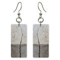 Ivory Sorrow Held Back Earrings | FWX1223