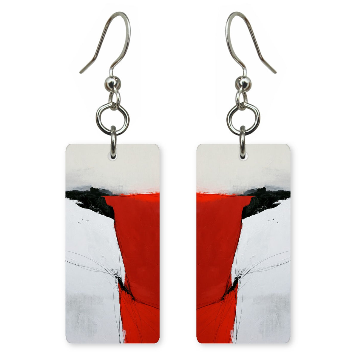 Scarlet Boldness Earrings | FWX1226