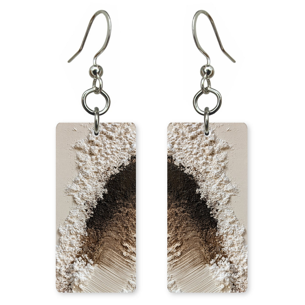 Charcoal Gentle Loss Earrings | FWX1231
