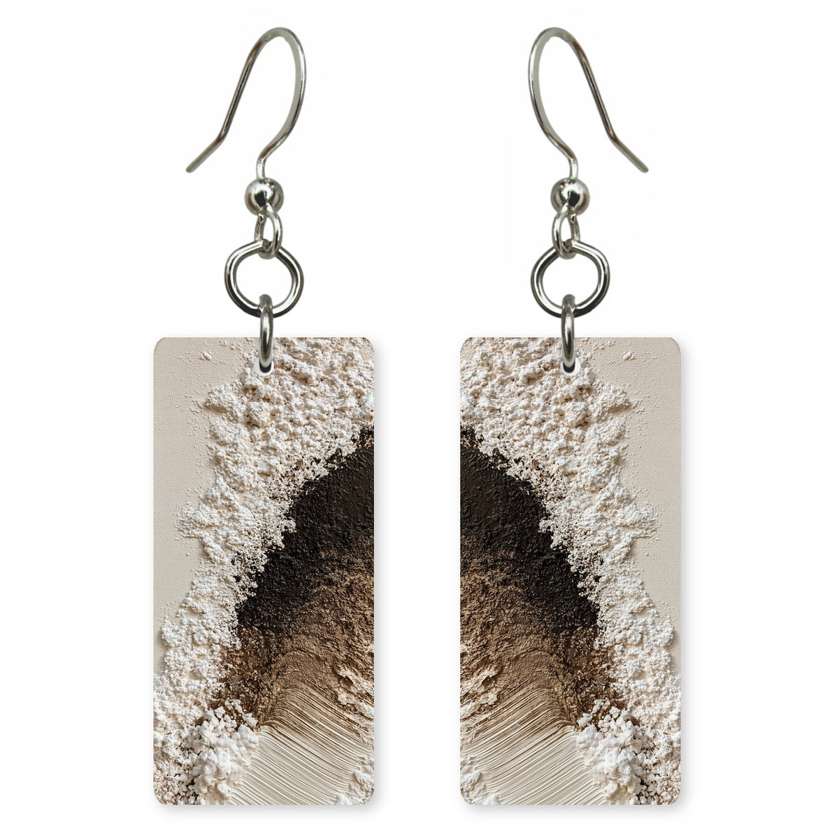 Charcoal Gentle Loss Earrings | FWX1231