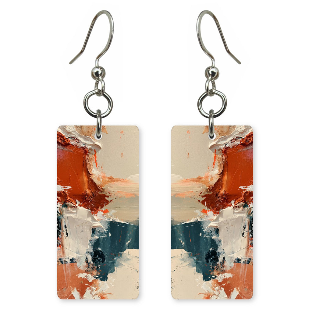 Coral Tempest Within Earrings | FWX1234