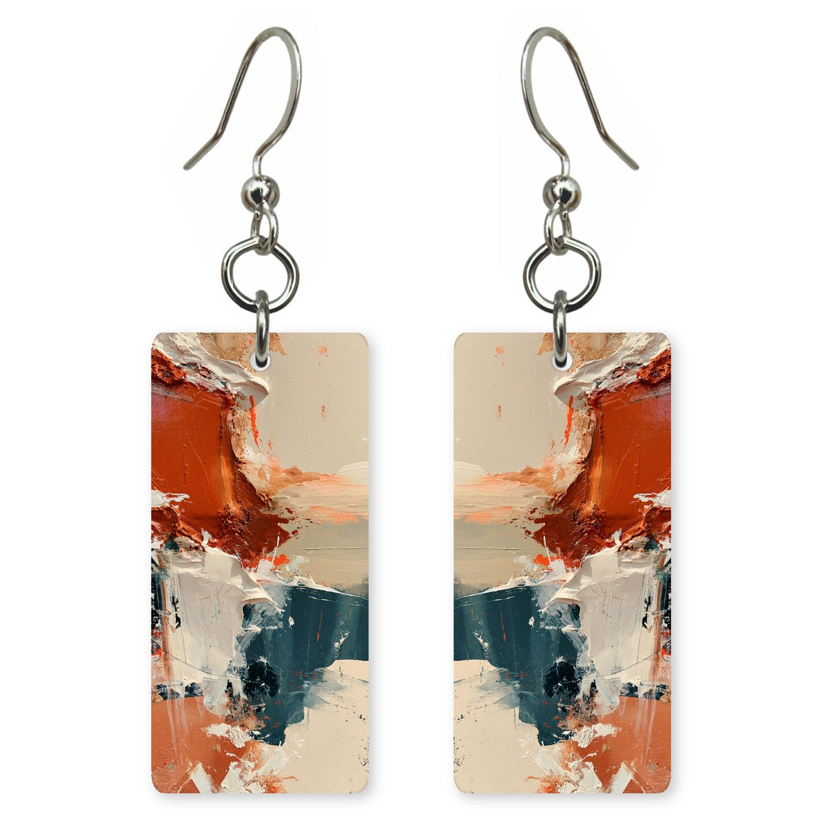 Coral Tempest Within Earrings | FWX1234