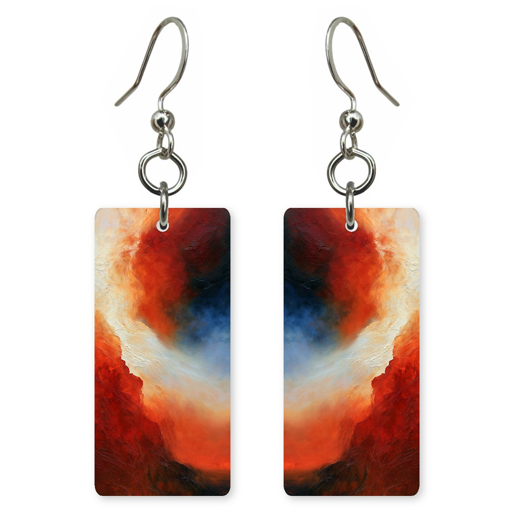 Ember Heart Breaking Open Earrings | FWX1238