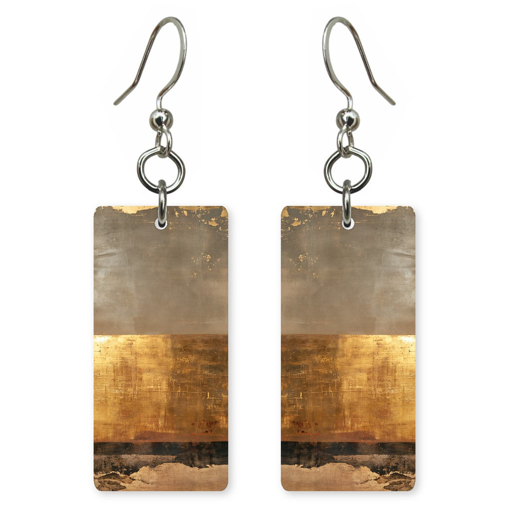 Gold, Simply Enough Earrings | FWX1241