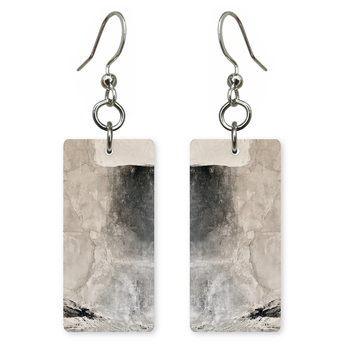 Smoke Gray Exhale Earrings | FWX1248