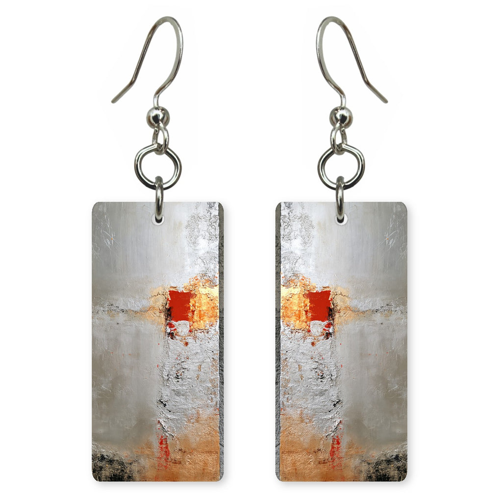 Silver Hope Kindling Earrings | FWX1249