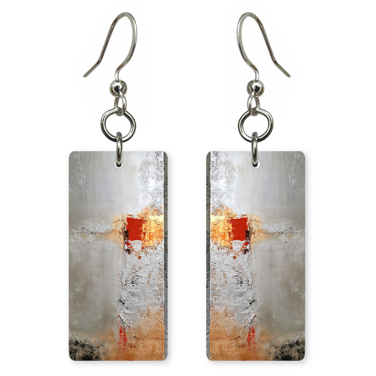 Silver Hope Kindling Earrings | FWX1249