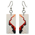 Scarlet Rift Reckoning Earrings | FWX124