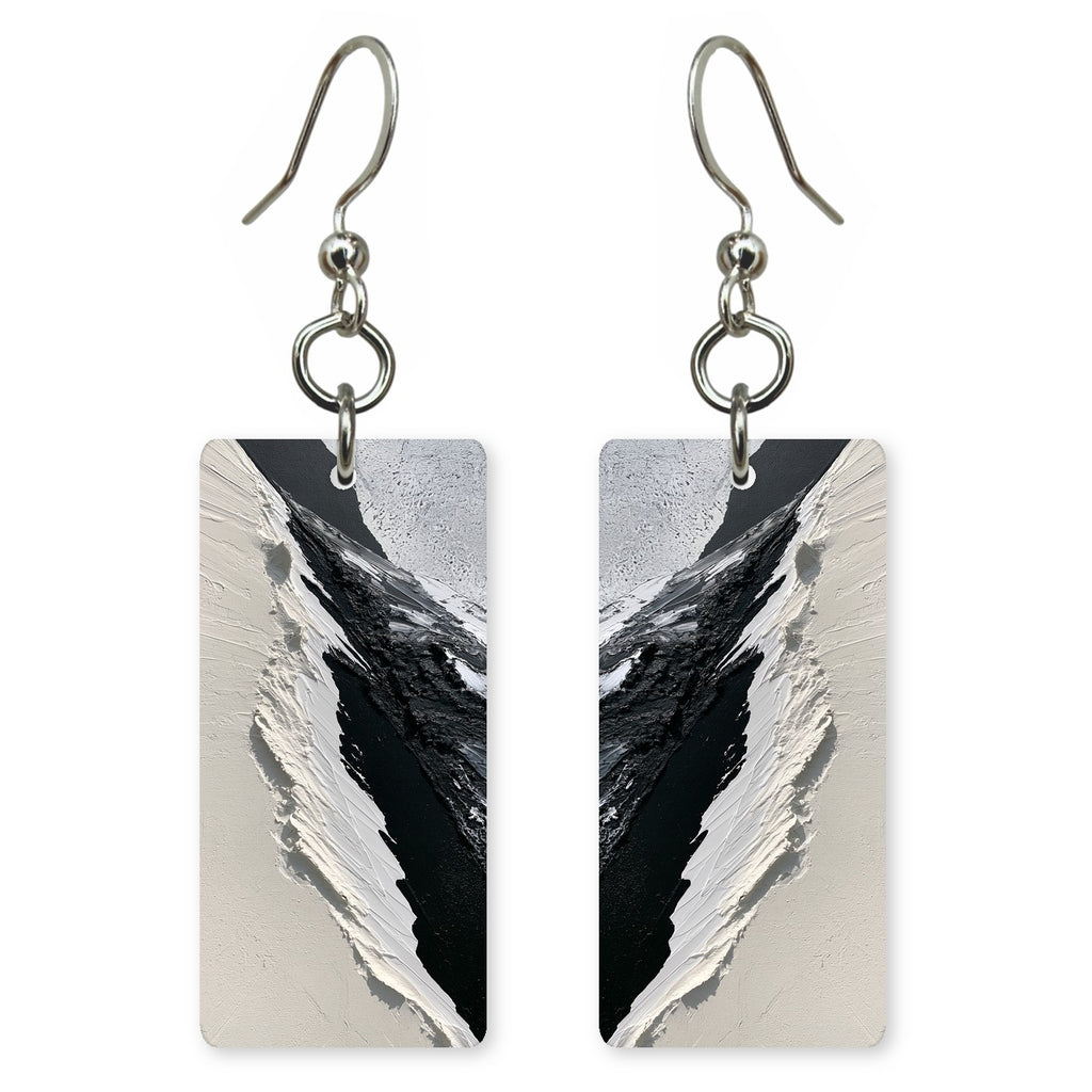 Soot Gray Bravery Earrings | FWX1251