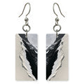 Soot Gray Bravery Earrings | FWX1251