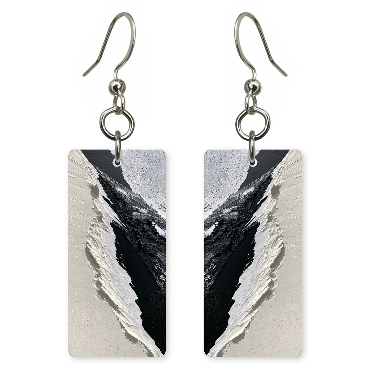 Soot Gray Bravery Earrings | FWX1251