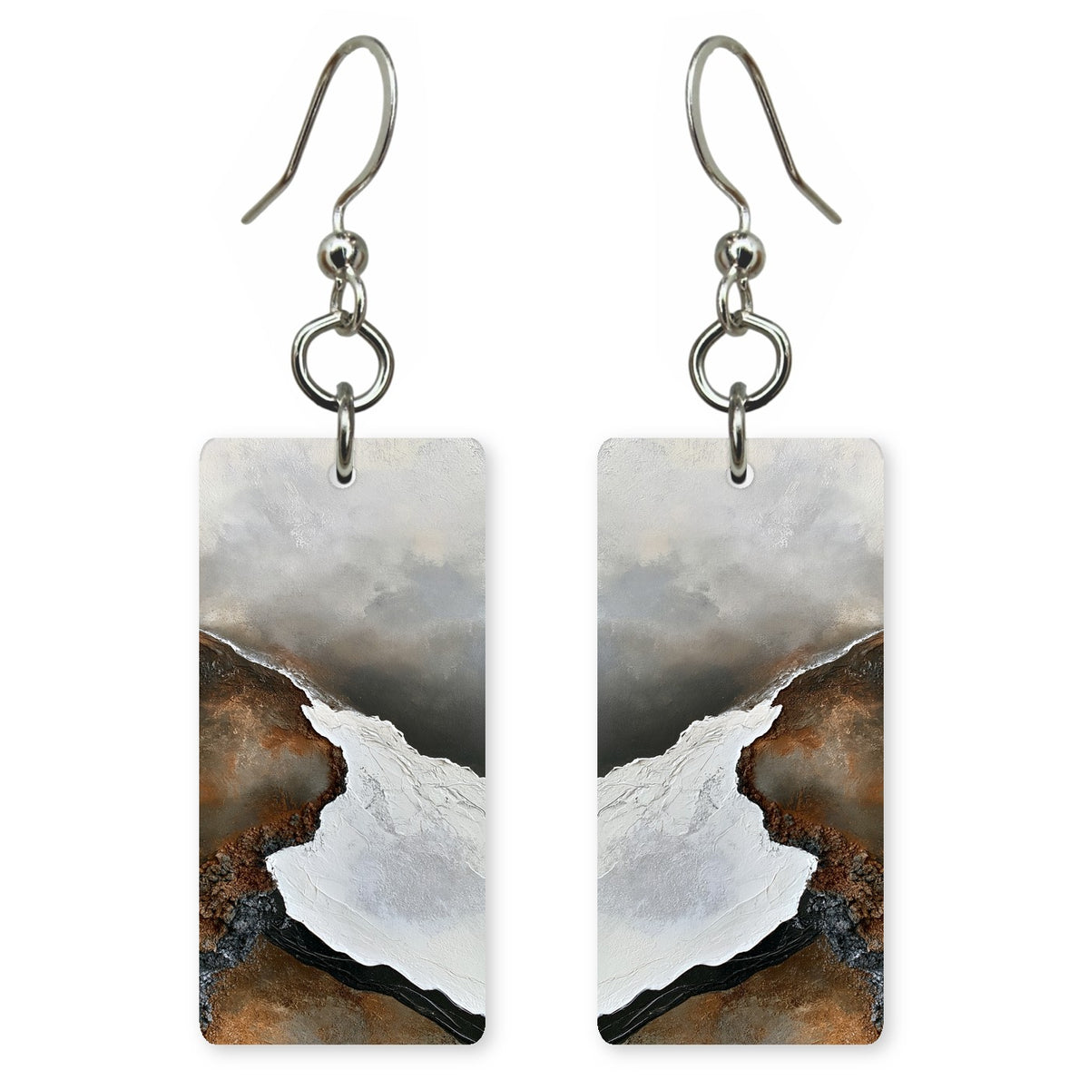 Rust Perseverance Earrings | FWX1253