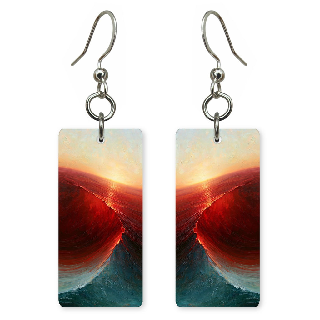 Crimson Yearning Earrings | FWX1254