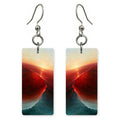 Crimson Yearning Earrings | FWX1254
