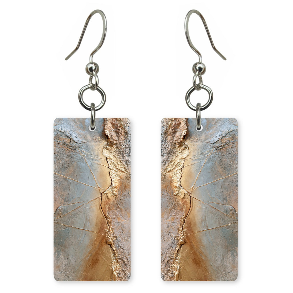 Sand and Rust Fragility Earrings | FWX1256