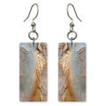 Sand and Rust Fragility Earrings | FWX1256