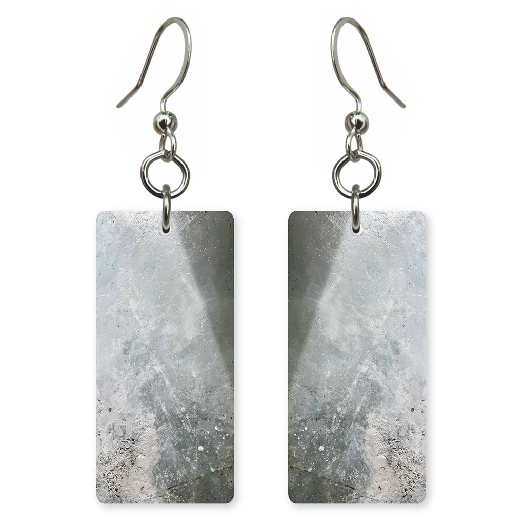 Silver Breath Held Still Earrings | FWX1267