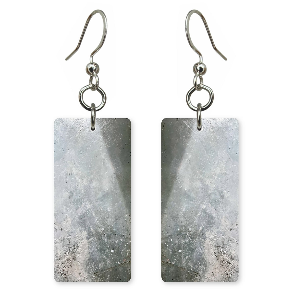 Silver Breath Held Still Earrings | FWX1267