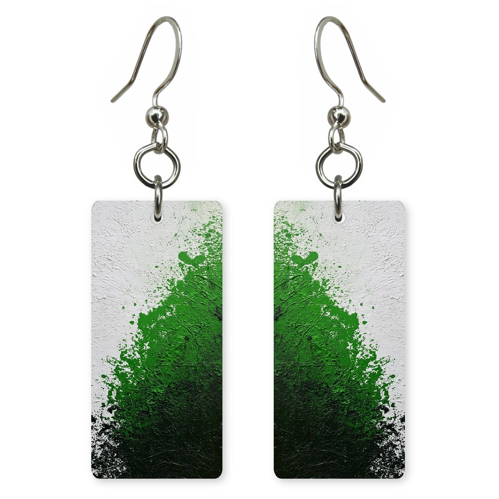 Emerald Fierce Aliveness Earrings | FWX1268