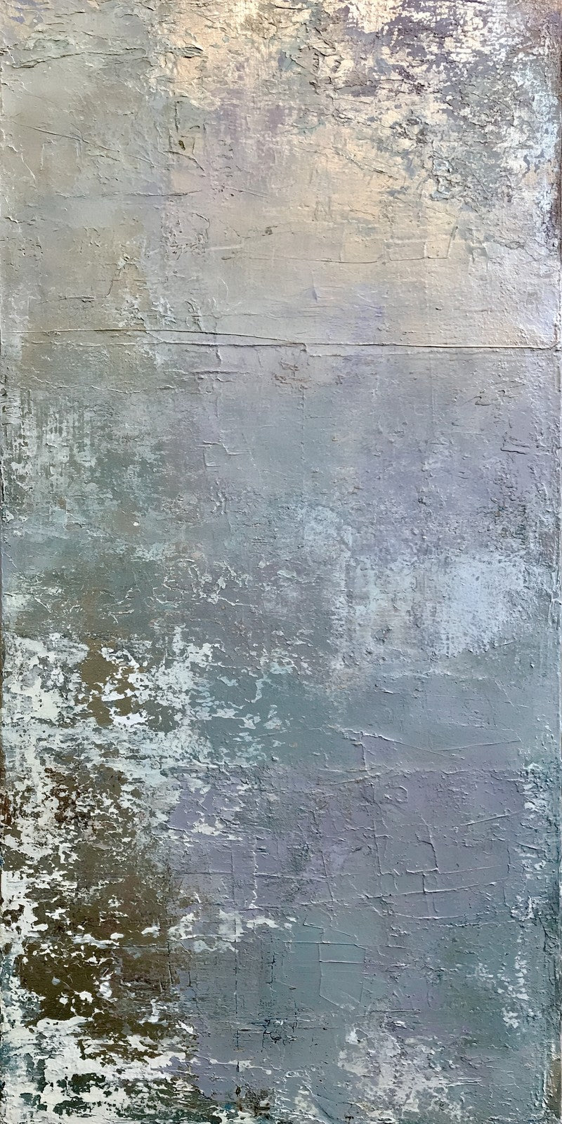 Lilac Gray Reflection Earrings | FWX1274