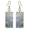 Lilac Gray Reflection Earrings | FWX1274