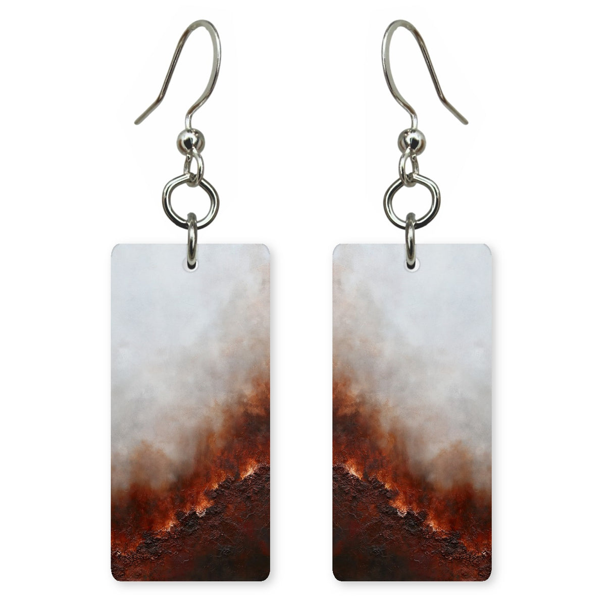 Fog Over Ember Hope Earrings | FWX1282