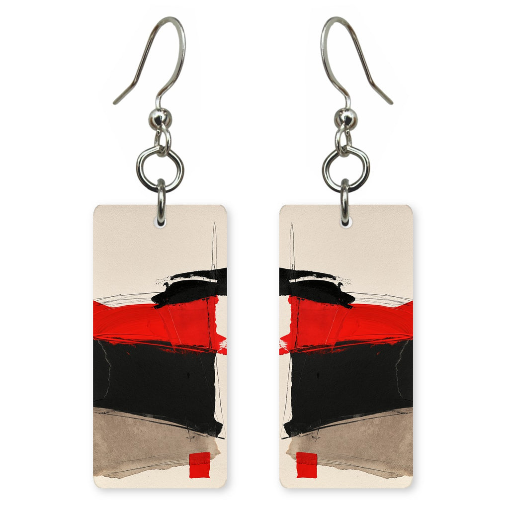Scarlet Conviction Earrings | FWX1293