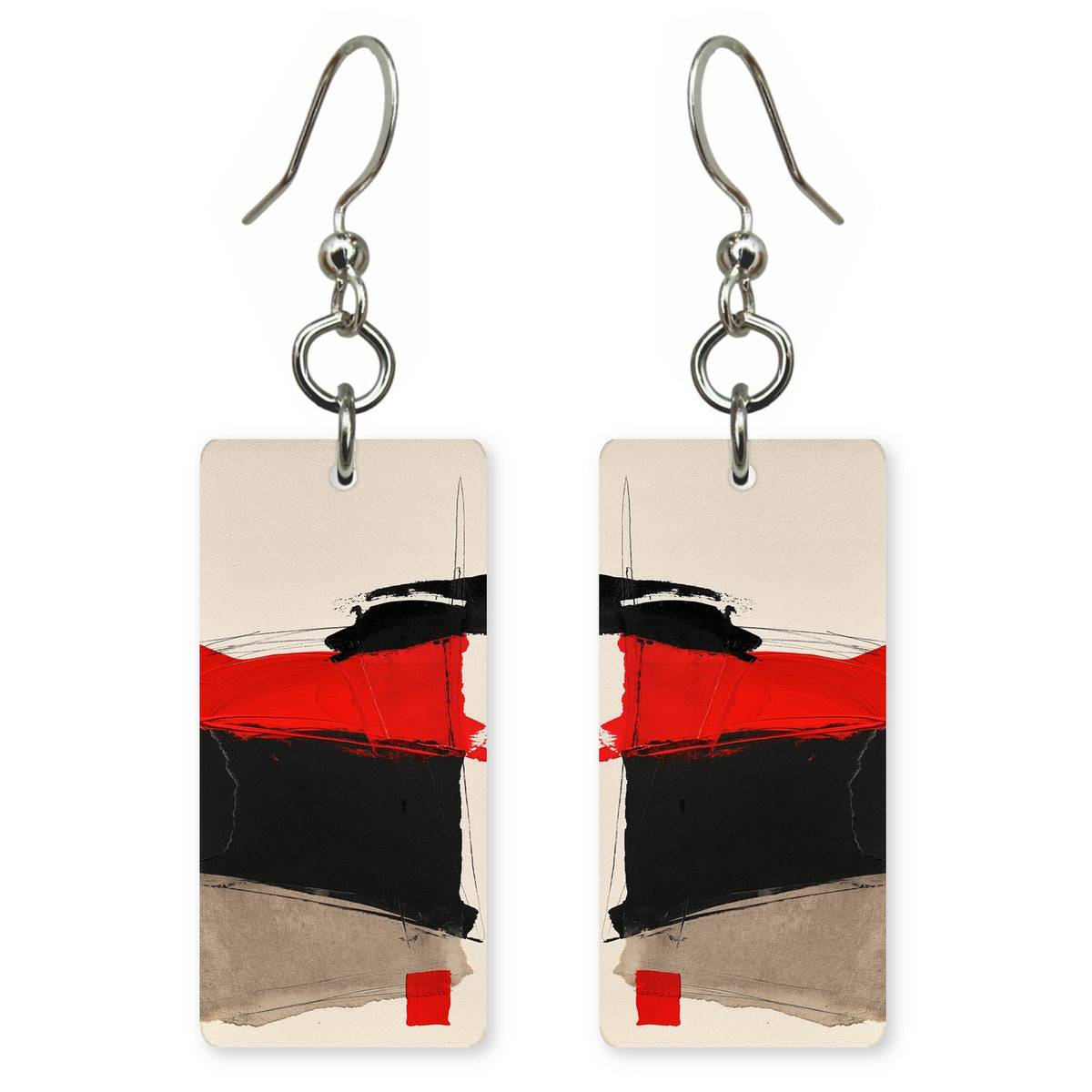 Scarlet Conviction Earrings | FWX1293