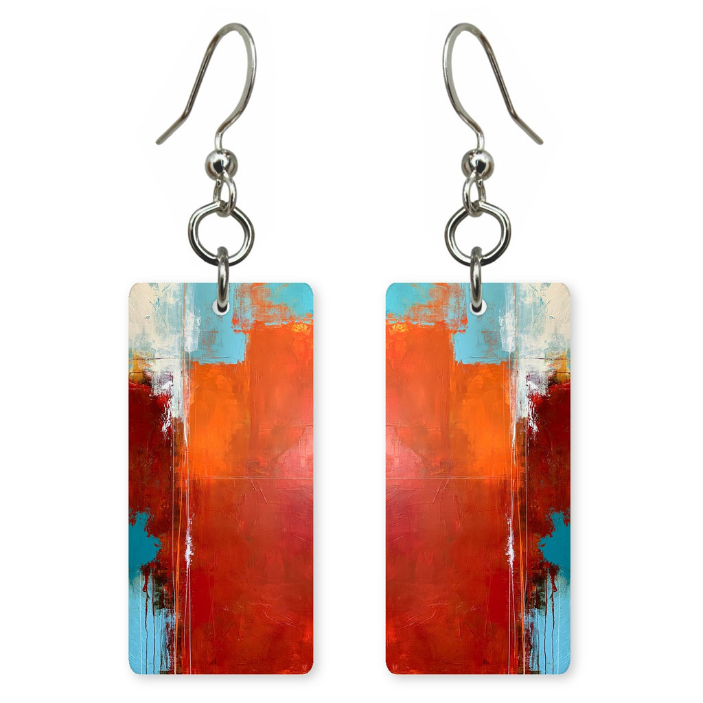 Exhilaration in Orange Earrings | FWX1296