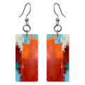 Exhilaration in Orange Earrings | FWX1296