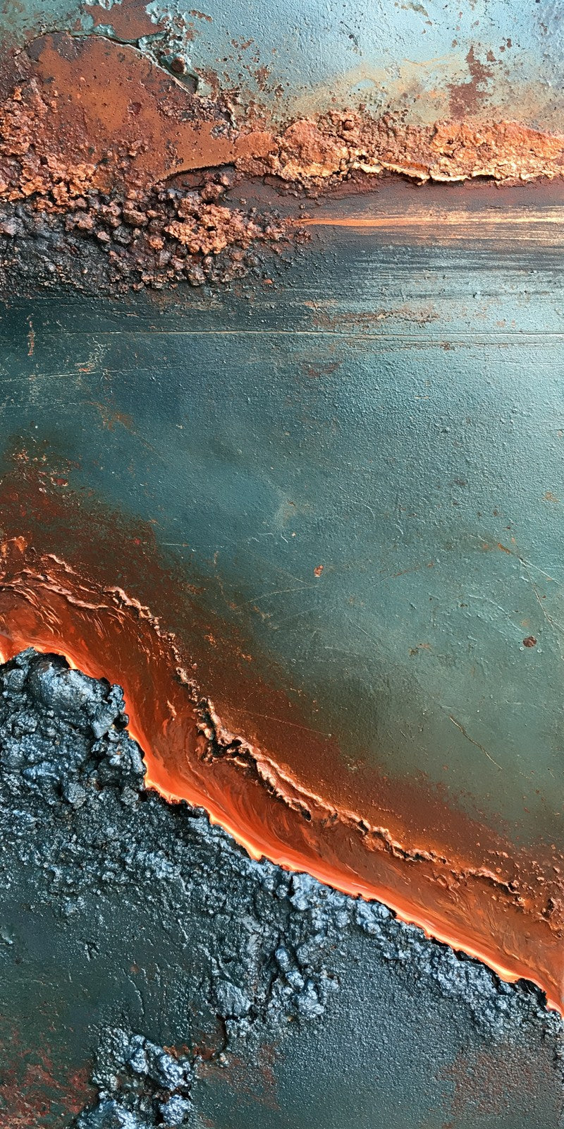 Copper Teal Yearning Earrings | FWX1298